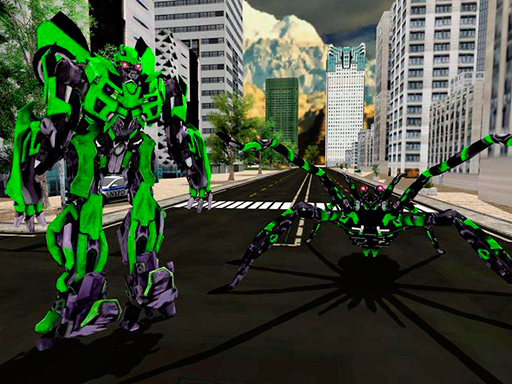 Spider Robot Warrior Web Robot Spider